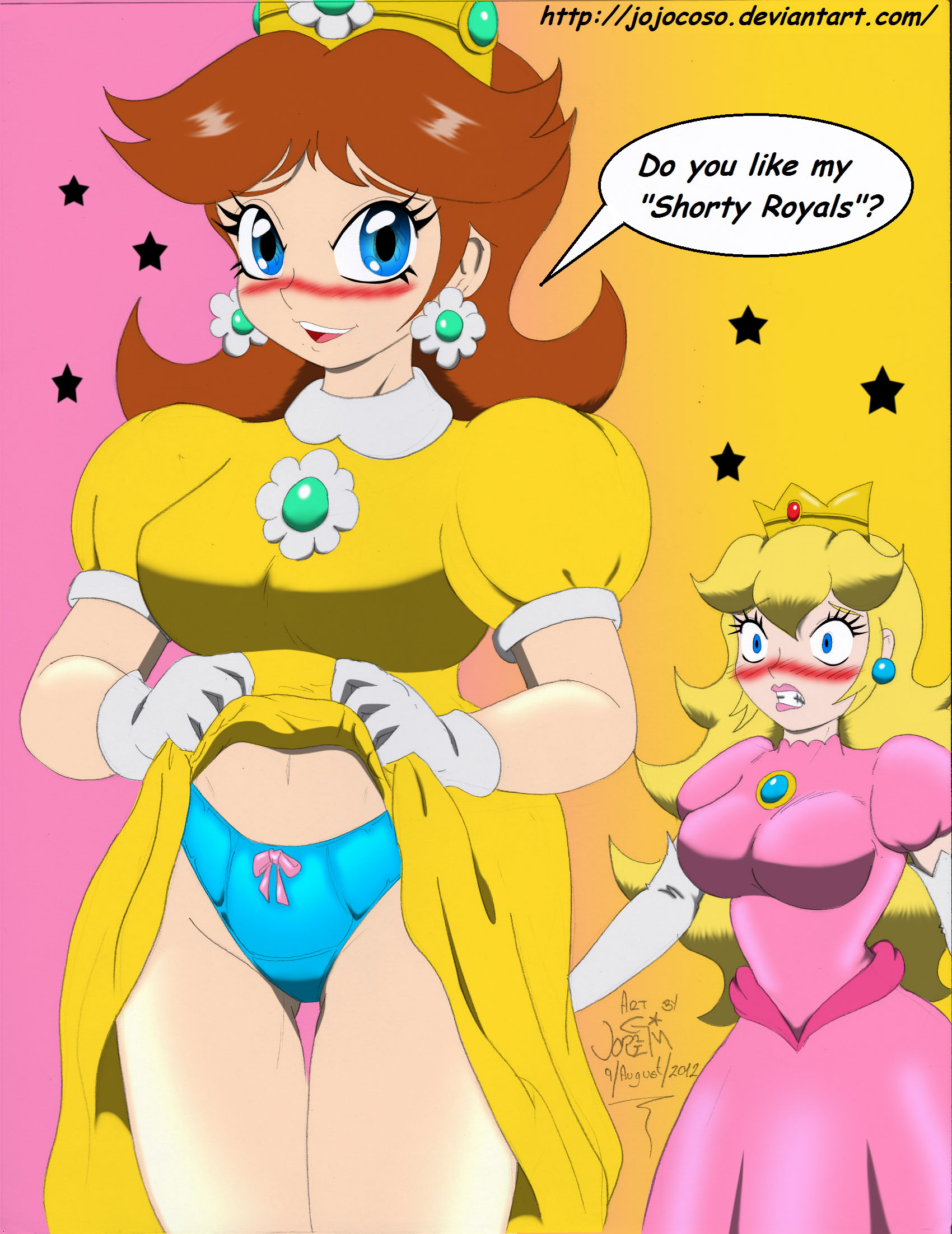 Rule34 – If it exists, there is porn of it / princess daisy, princess peach / 164492