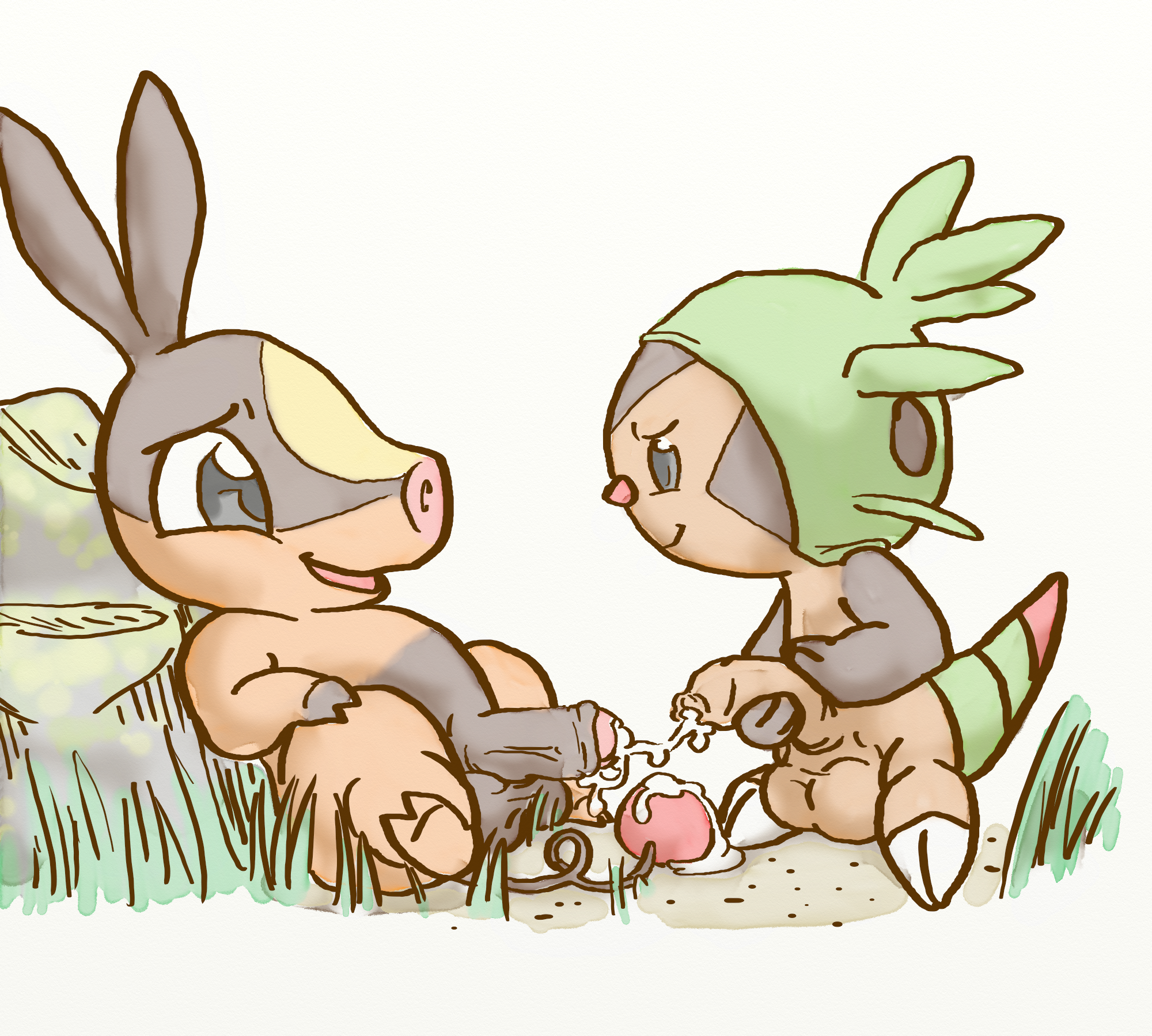 Rule34 – If it exists, there is porn of it / chespin, tepig / 164776