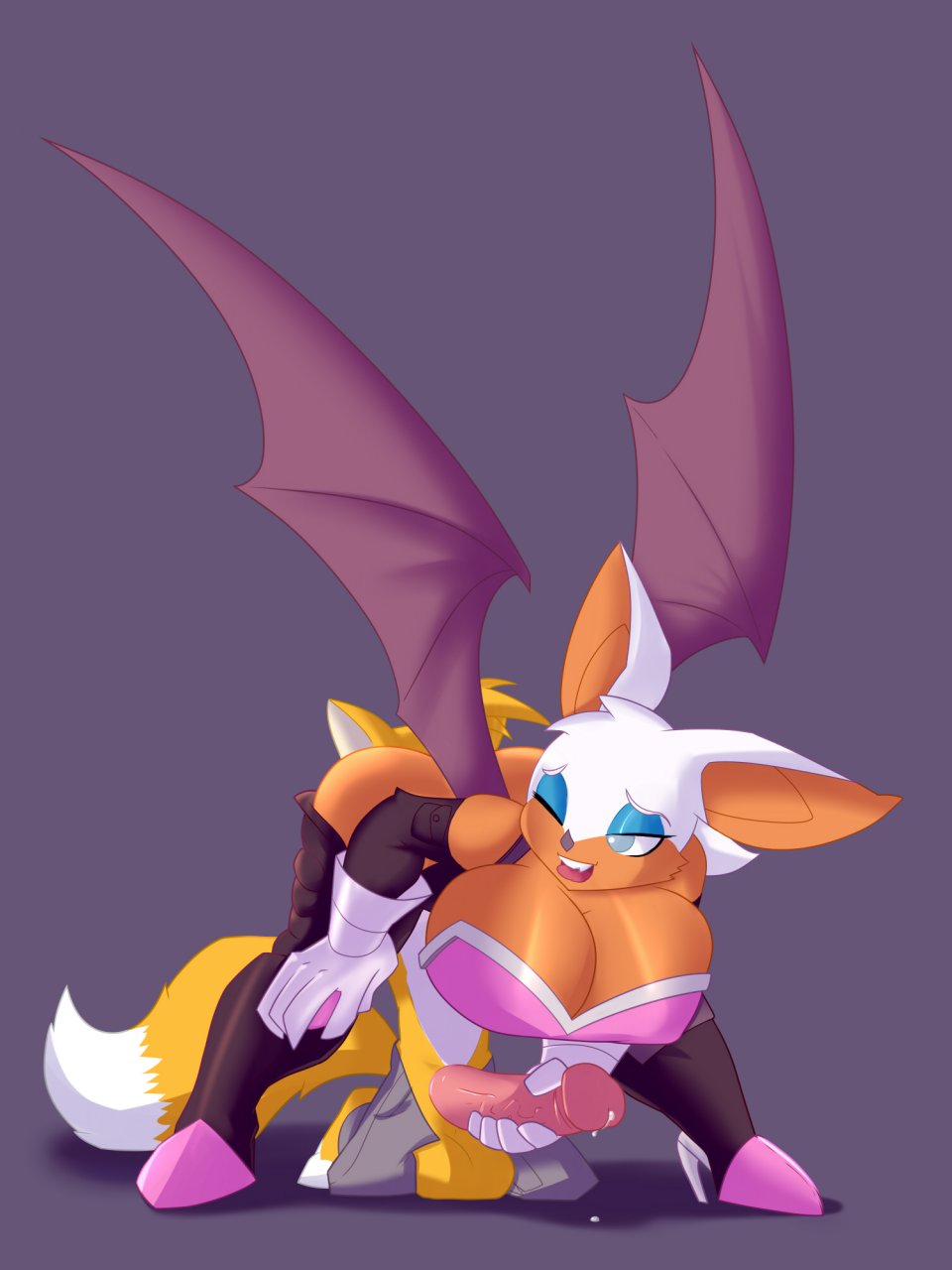Rule34 – If it exists, there is porn of it / bigdad, davecartoons, rouge the bat, tails / 164855