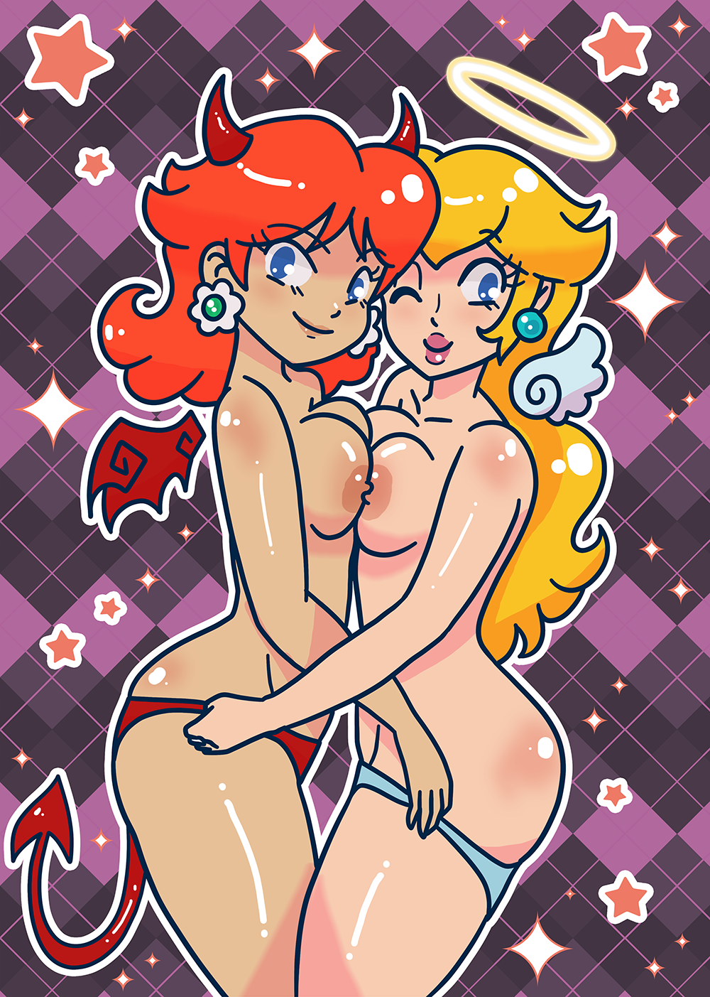 Rule34 – If it exists, there is porn of it / degenerate pervert, princess daisy, princess peach / 164856