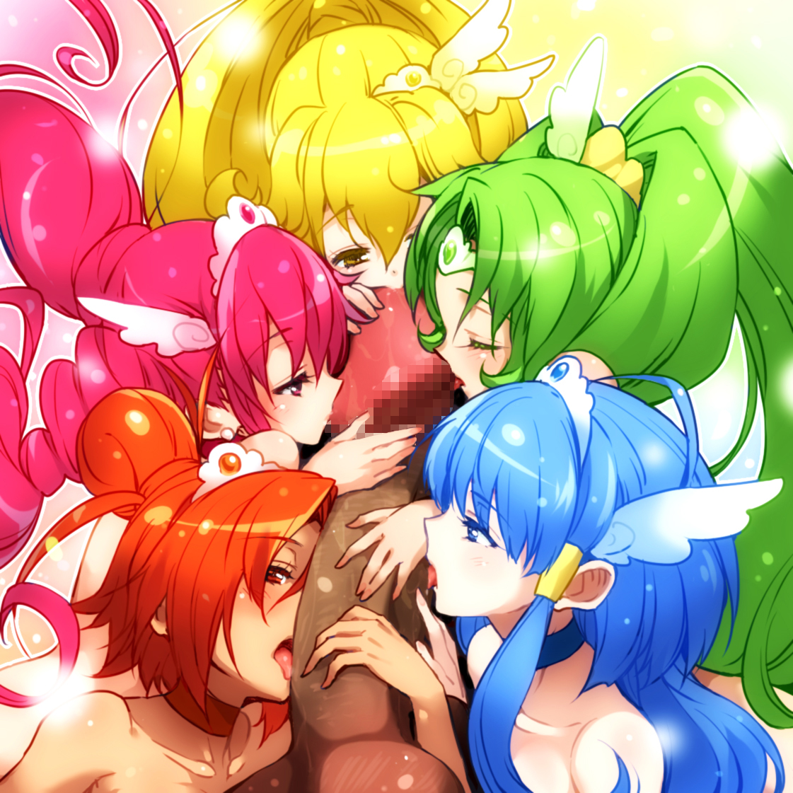 Rule34 – If it exists, there is porn of it / hino akane, hoshizora miyuki, midorikawa nao, reika aoki, yayoi kise / 164916
