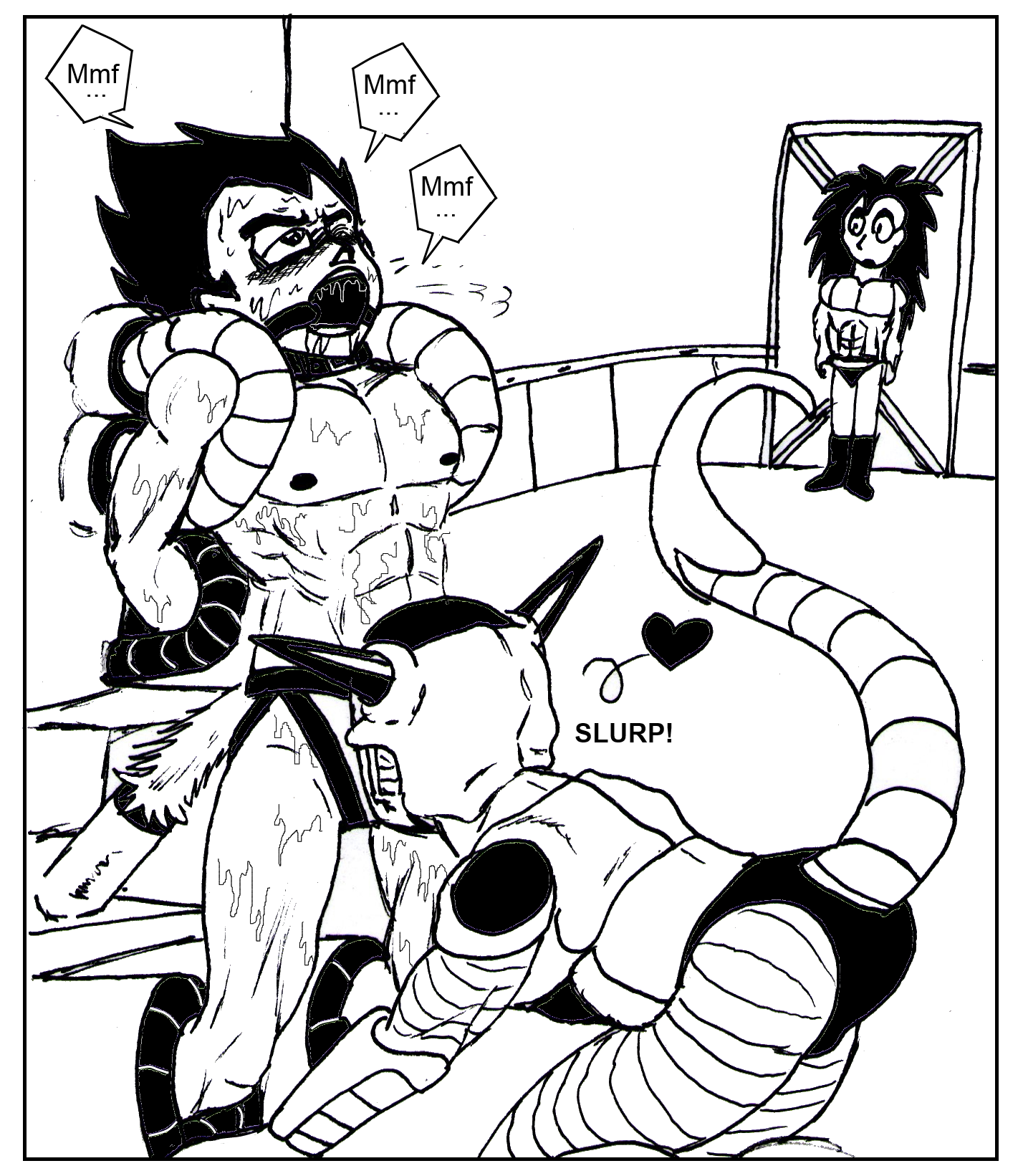 Rule34 – If it exists, there is porn of it / spankeror, frieza, raditz, vegeta / 165003