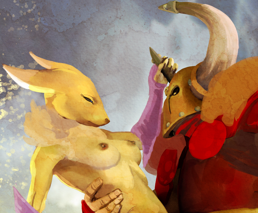 Rule34 – If it exists, there is porn of it / hattonslayden, renamon / 165126