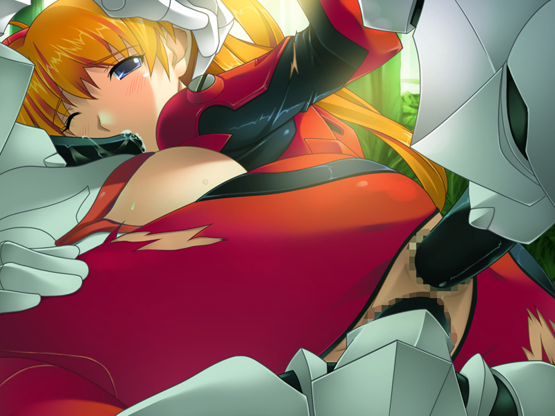i's (circle), i's (rg04660), souryuu asuka langley, neon genesis evangelion, hand on head, 1girl, :>=, anal, anus, arm up, arms behind back, arms up, ass, ass focus, blue eyes, blush, bodysuit, breasts, censored, clothed sex, doggystyle, double penetration, embarrassed, foreshortening, from behind, gangbang, group sex, large breasts, long hair, looking at viewer, looking back, mecha pilot suit, mosaic censoring, multiple penetration, no bra, no panties, one eye closed, open clothes, orange hair, penis, plugsuit (evangelion), pussy, rape, red bodysuit, robot, saliva, sex, sex from behind, sideboob, solo focus, straddling, sweat, torn clothes, triple penetration, twintails, upright straddle, vaginal, wide hips, wince