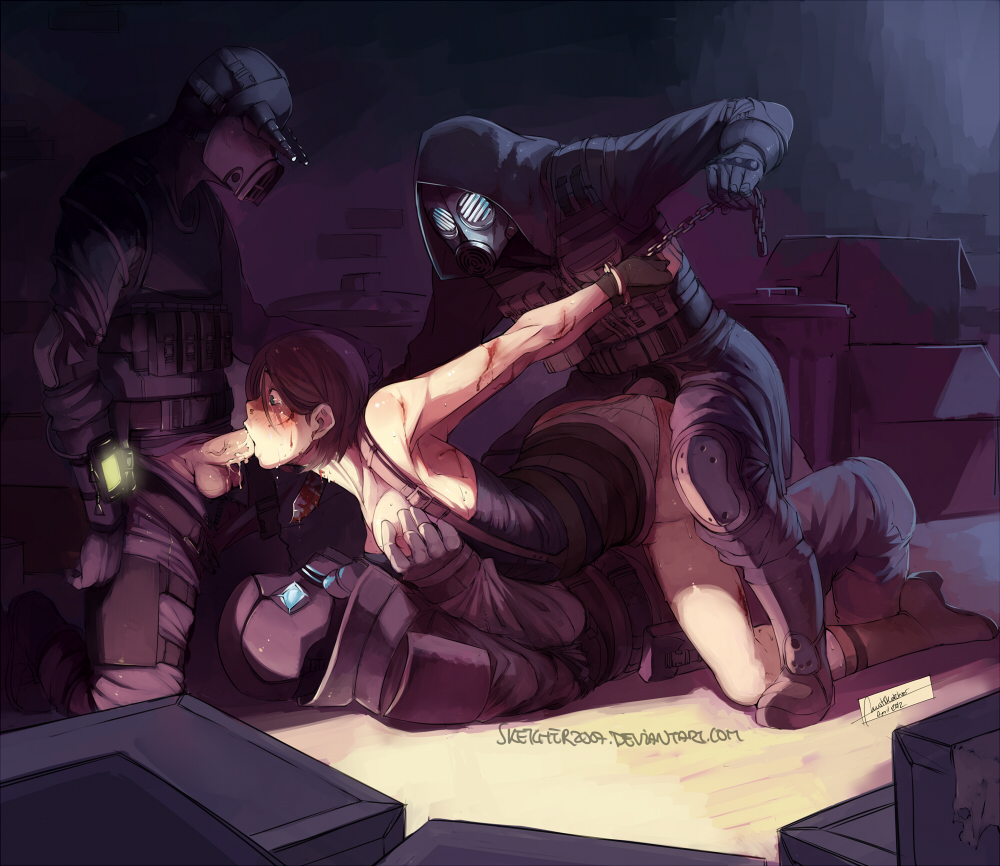Rule34 – If it exists, there is porn of it / faustsketcher, jill valentine, vector (resident evil) / 165591