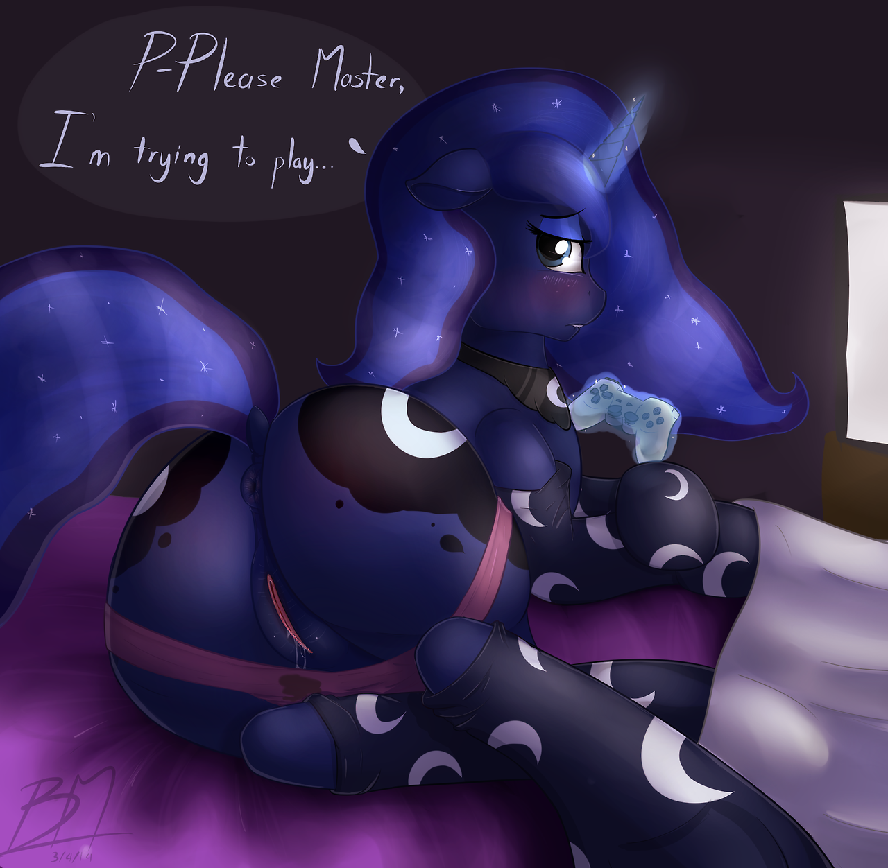 Rule34 – If it exists, there is porn of it / big muffintosh, princess luna (mlp) / 165627