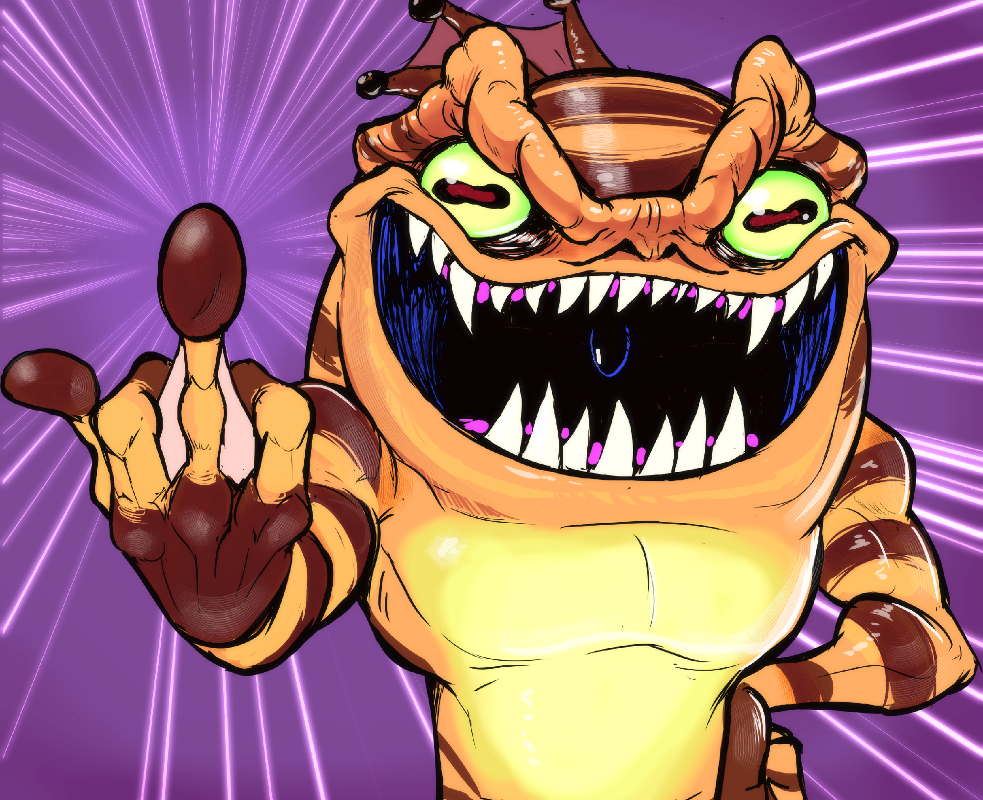 teevo, gekko, nintendo, the legend of zelda, the legend of zelda: majora's mask, middle finger