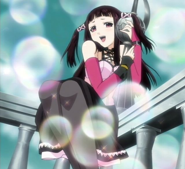 toujou ruby, rosario+vampire, anime screenshot, tagme, 00s, long hair, solo, twintails