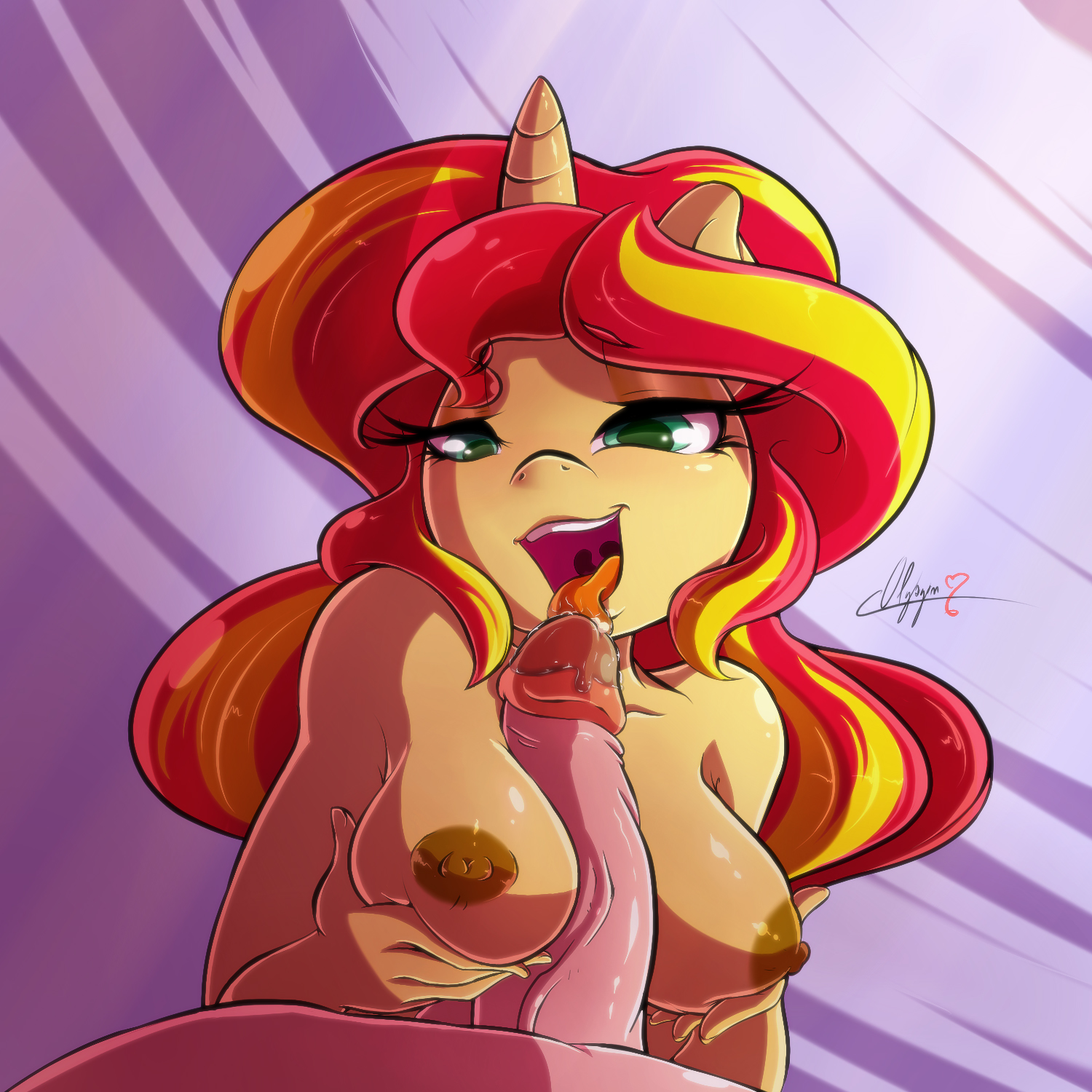 Rule34 – If it exists, there is porn of it / olyagon33, sunset shimmer / 166397