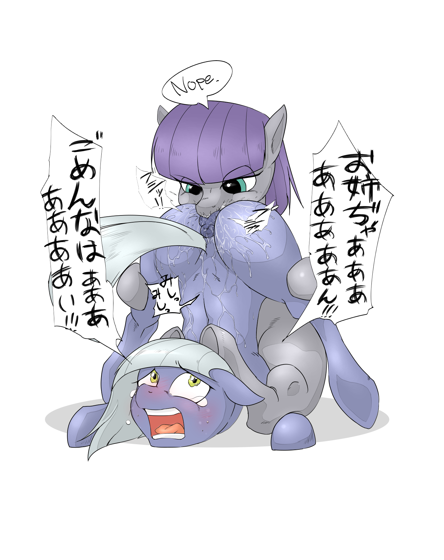 Rule34 – If it exists, there is porn of it / limestone pie, maud pie / 166640