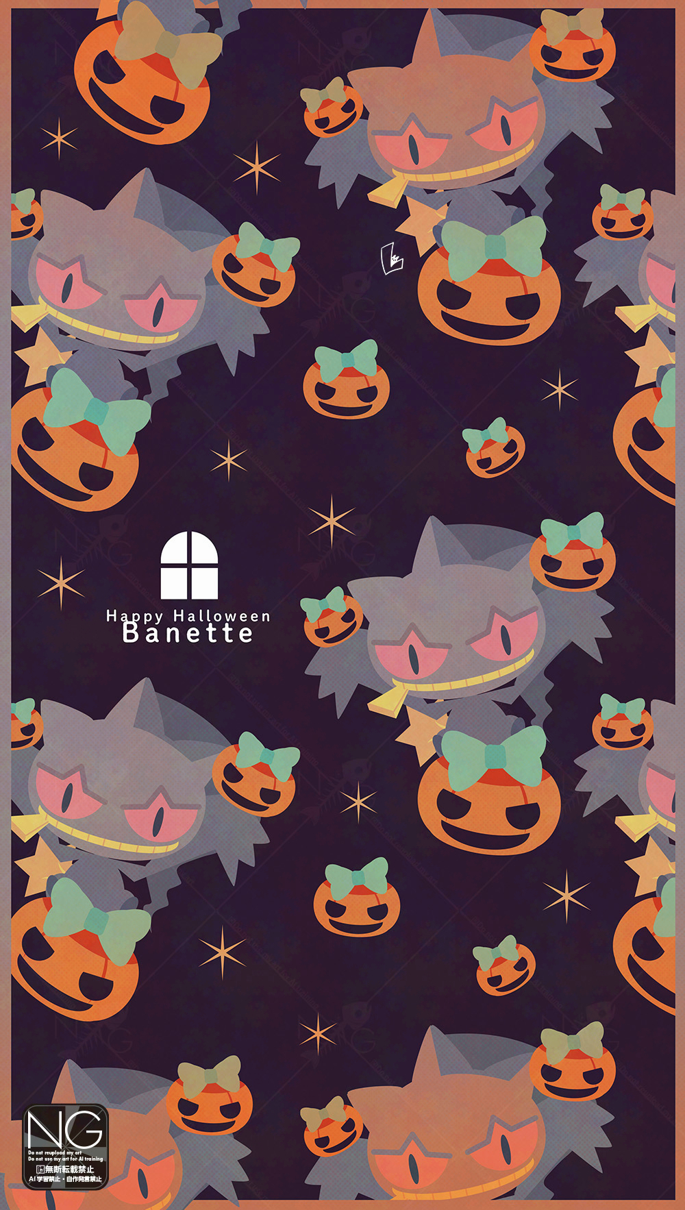 meme (sleepsheep), banette, nintendo, pokemon, highres, candy, colored sclera, food, full body, gen 3 pokemon, ghost, grin, halloween, hat, jack-o'-lantern, lollipop, looking at viewer, no humans, pokemon (creature), pokemon focus, pumpkin, red eyes, red sclera, smile, teeth, witch hat, zipper, zipper pull tab
