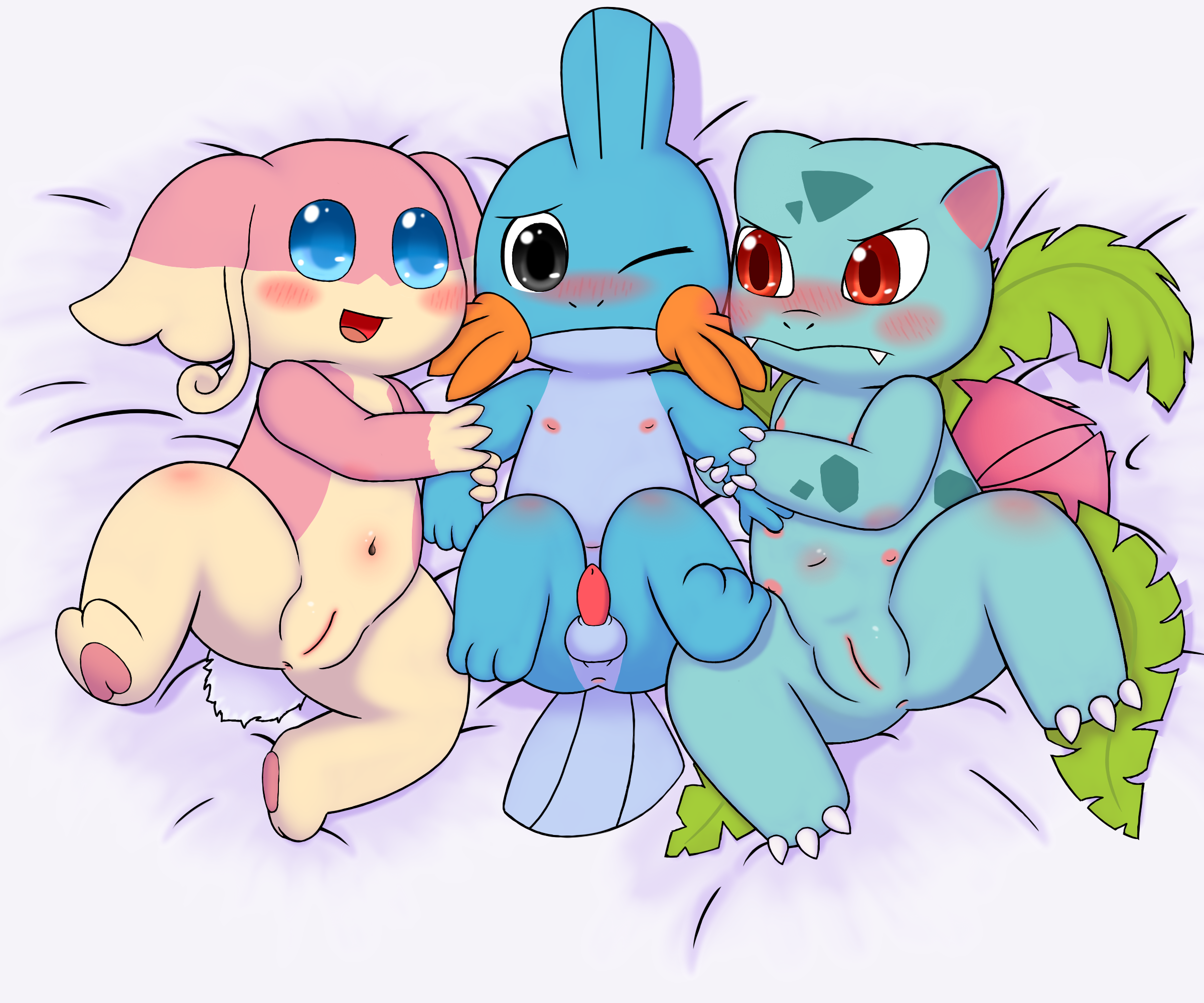 Rule34 – If it exists, there is porn of it / audino, ivysaur, mudkip / 166788