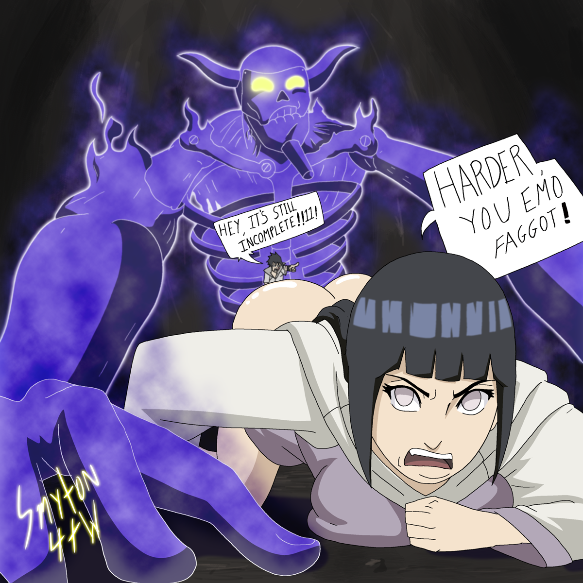 Rule34 – If it exists, there is porn of it / hyuuga hinata, uchiha sasuke / 166901