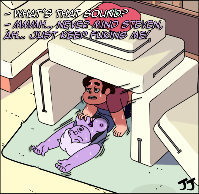 Rule34 – If it exists, there is porn of it / jonnyjonnino, amethyst (steven universe), steven quartz universe / 167078