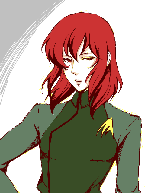 memessa, bring stabity, gundam, gundam 00, bad id, bad pixiv id, 00s, 1boy, innovators, innovators (gundam 00), male focus, red hair, solo