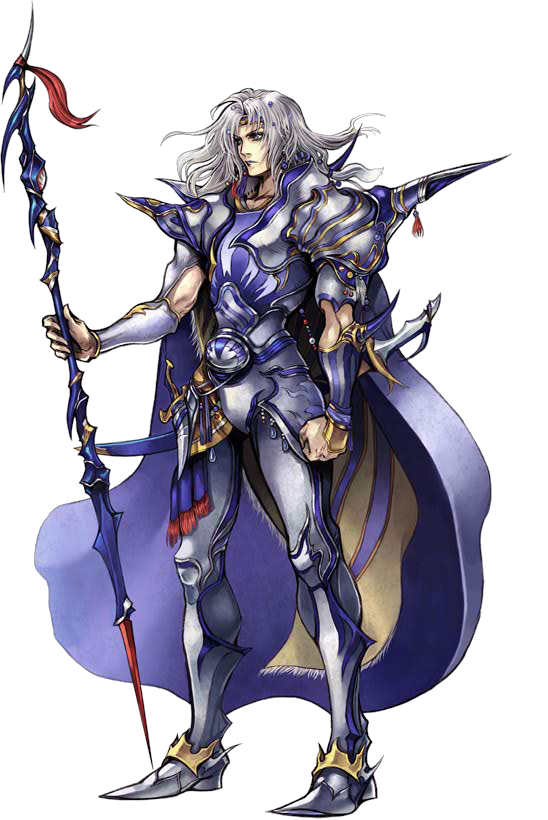 nomura tetsuya, cecil harvey, paladin (final fantasy), dissidia final fantasy, final fantasy, final fantasy iv, official art, 1990s (style), 1boy, full body, male focus, paladin, retro artstyle, solo, standing, transparent background