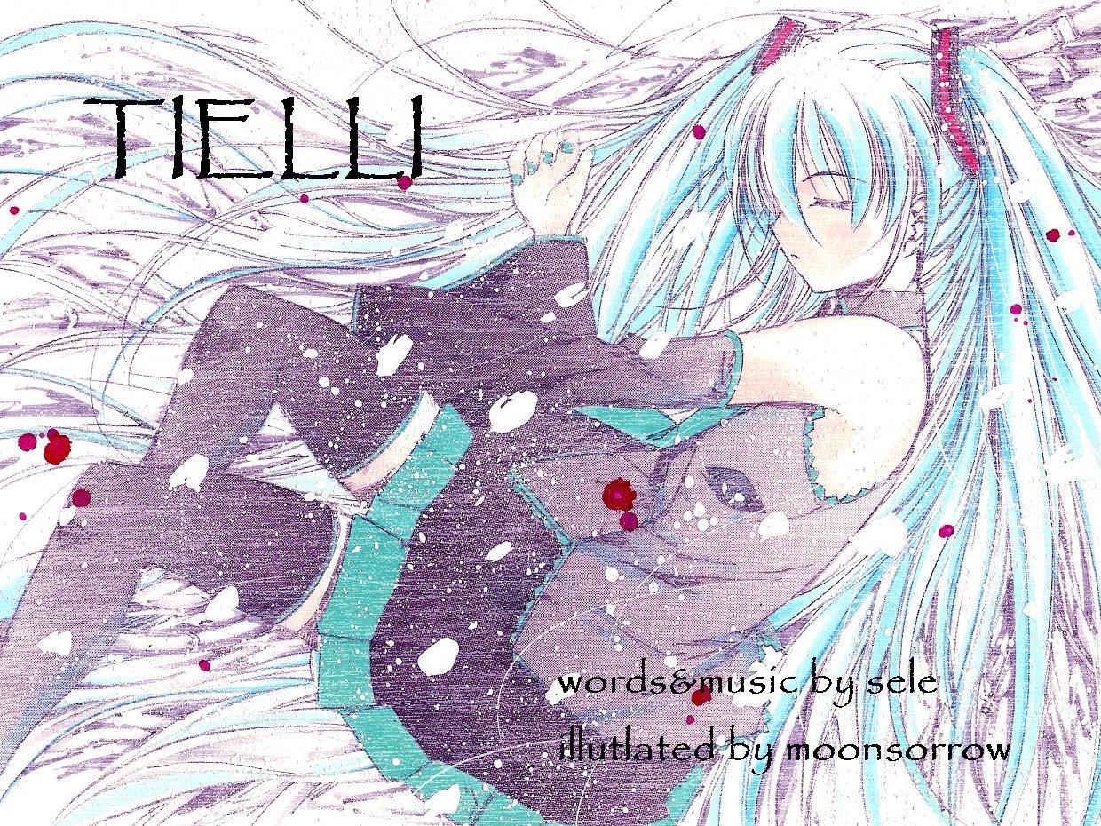 moonsorrow, hatsune miku, vocaloid, bad id, bad pixiv id, blue hair, detached sleeves, long hair, skirt, sleeping, solo, thighhighs, twintails, very long hair