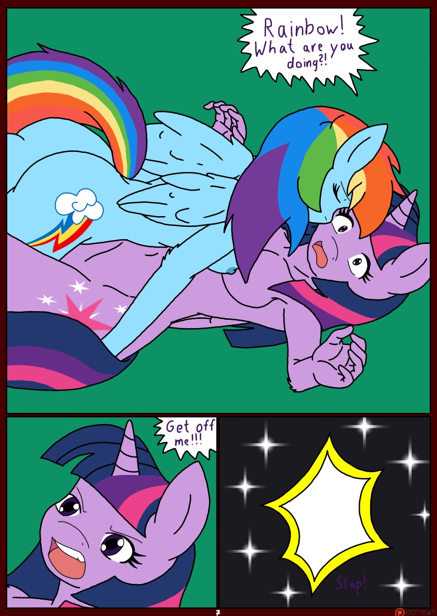 Rule34 – If it exists, there is porn of it / rainbow dash (mlp), twilight sparkle (mlp) / 167786