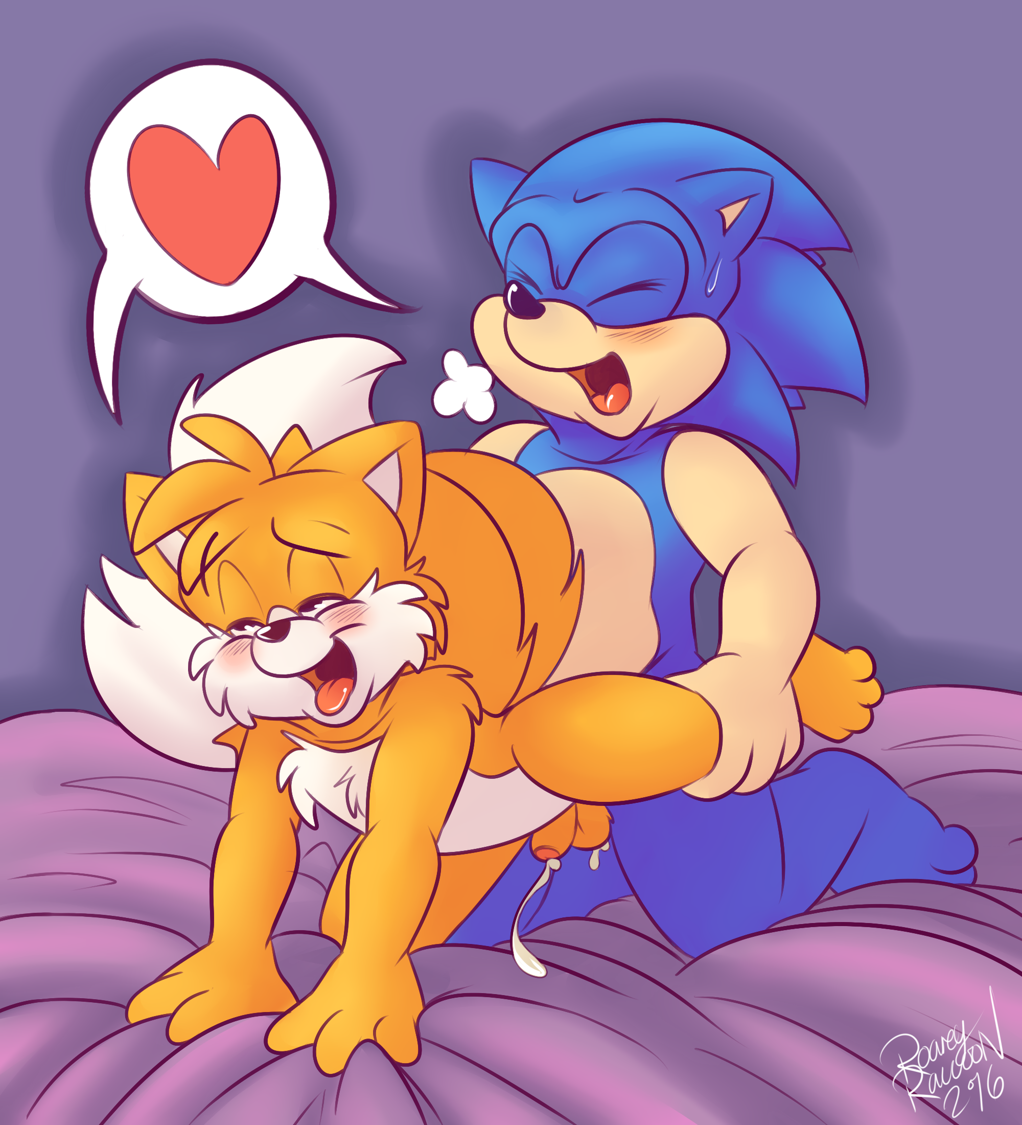 Rule34 – If it exists, there is porn of it / roarey raccoon, sonic the hedgehog, tails / 167903