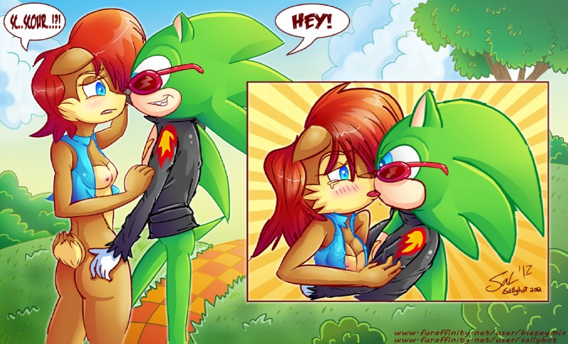 Rule34 – If it exists, there is porn of it / sallyhot, sally acorn, scourge the hedgehog / 167970