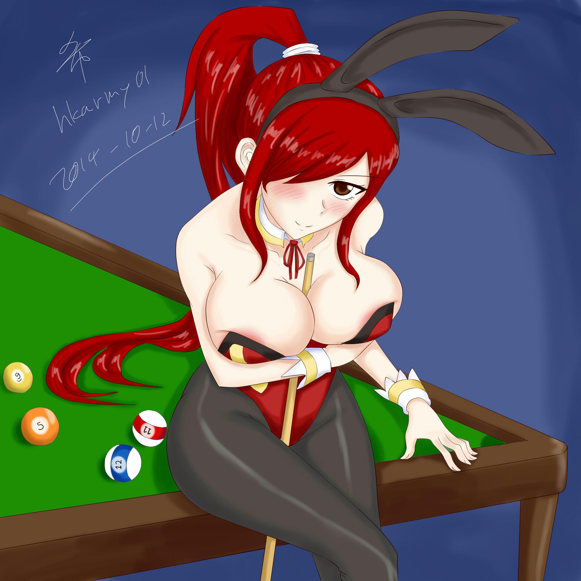 Rule34 – If it exists, there is porn of it / erza scarlet / 168114