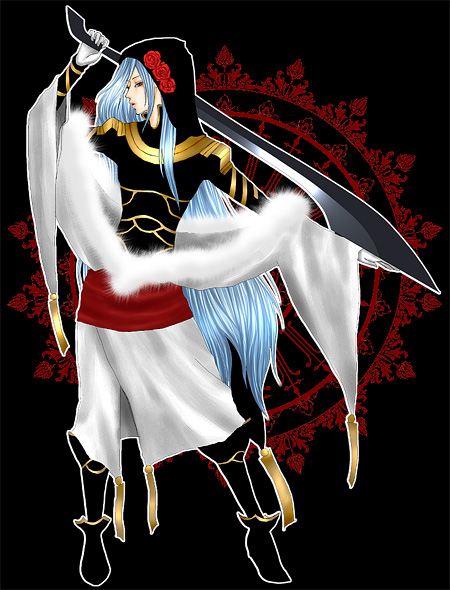 endrance, endrance (.hack//), .hack//, .hack//g.u., bandai, cyber connect 2, artist request, source request, 00s, 1boy, male focus, prototype design, solo
