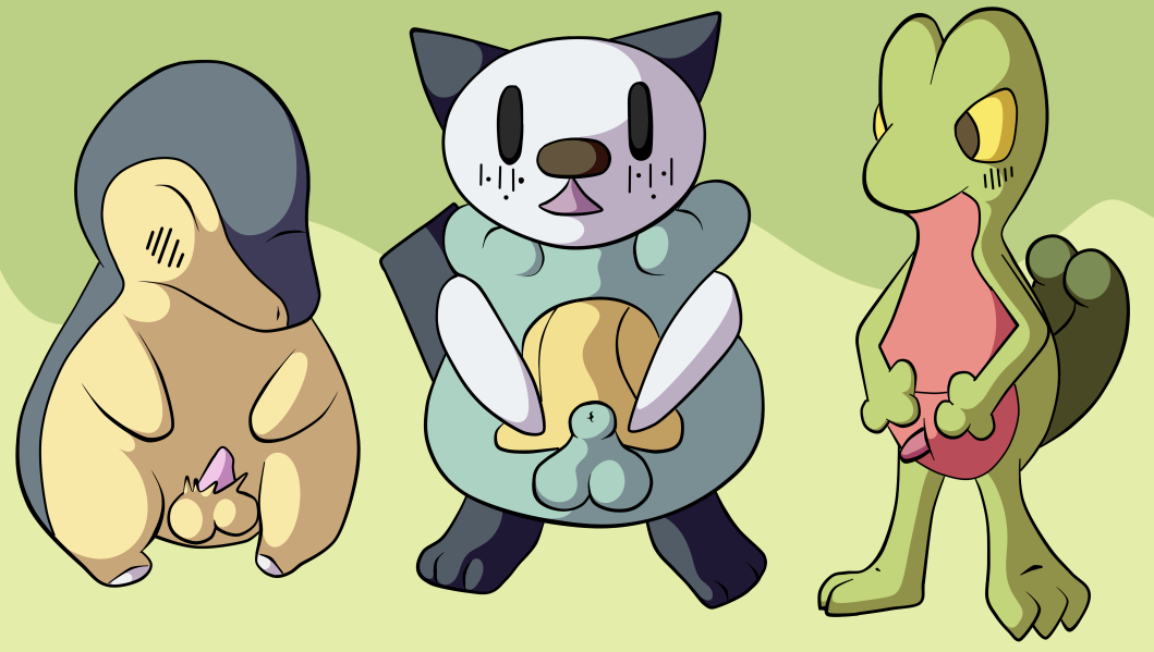 Rule34 – If it exists, there is porn of it / flygon (artist), ryugadaisukidesu, cyndaquil, oshawott, treecko / 168551