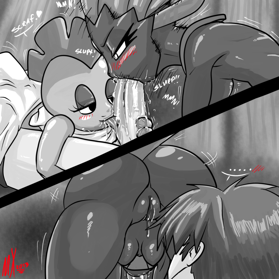 Rule34 – If it exists, there is porn of it / monkeyxflash, scrafty, weavile / 168617