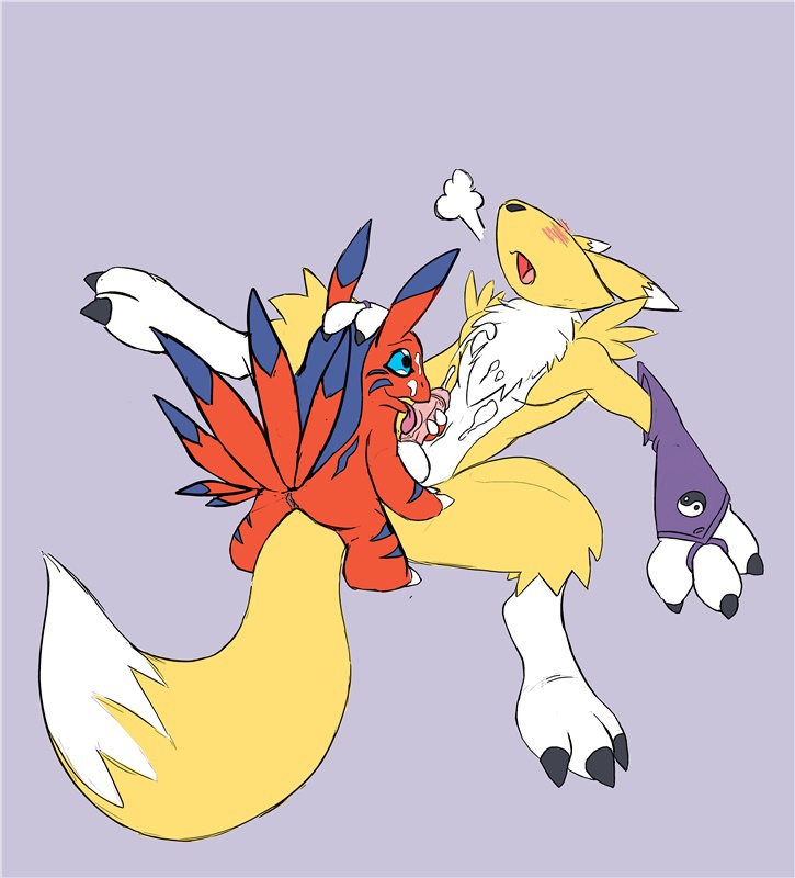 Rule34 – If it exists, there is porn of it / red-9, elecmon, renamon / 168633