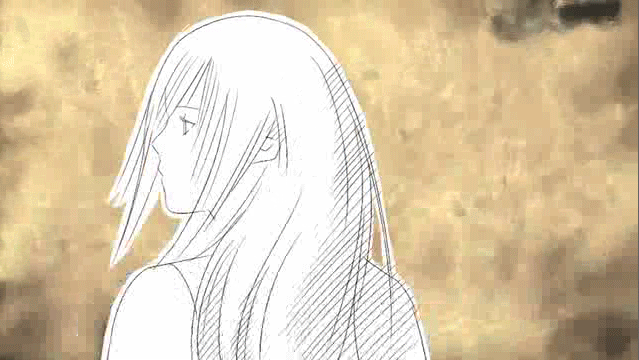 mila evans, cing, hotel dusk, animated, animated gif, choker, long hair, white hair