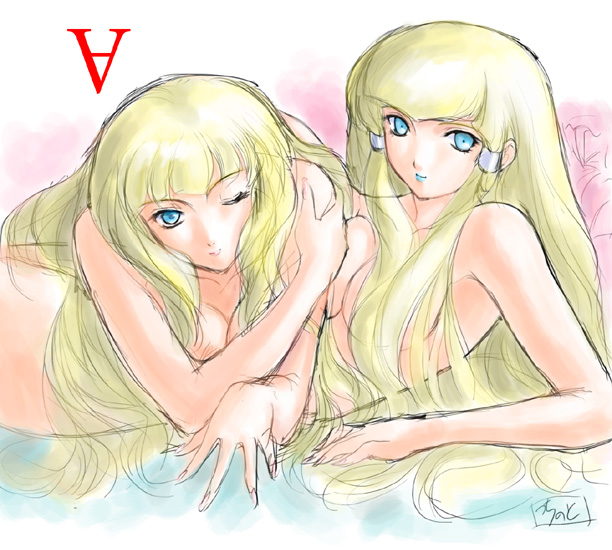 dianna soreil, kihel heim, gundam, turn a gundam, 2girls, multiple girls