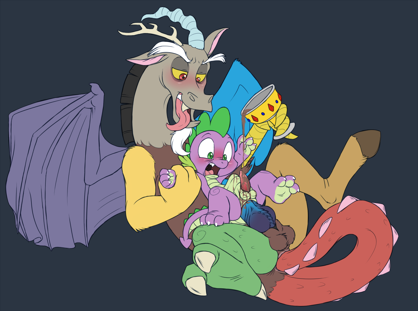 Rule34 – If it exists, there is porn of it / cobalthusky, spike (mlp) / 169400