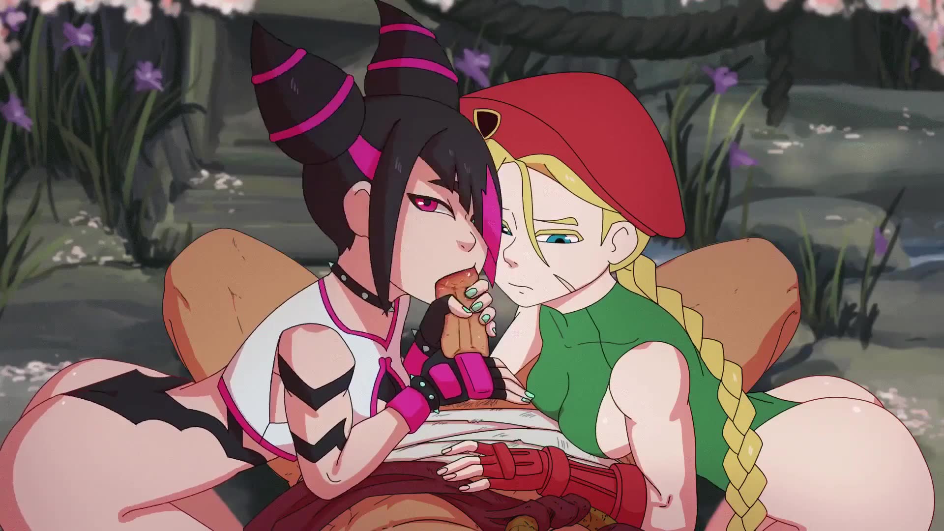 Rule34 – If it exists, there is porn of it / bard-bot, oolay-tiger, cammy white, juri han, ryu (street fighter) / 8668095