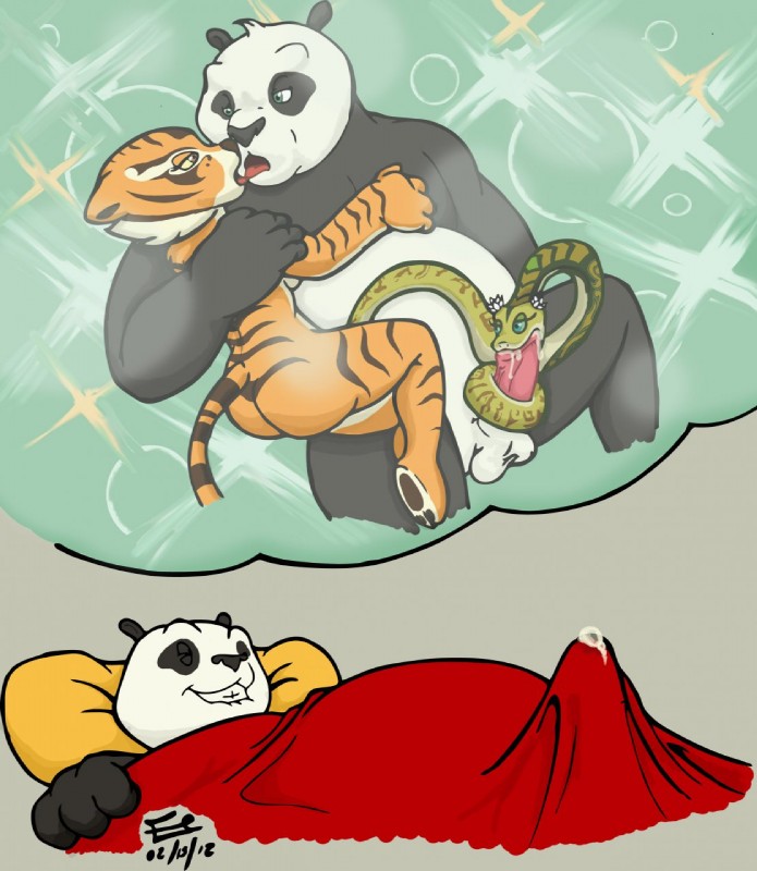 Rule34 – If it exists, there is porn of it / master tigress, master viper, po / 170883