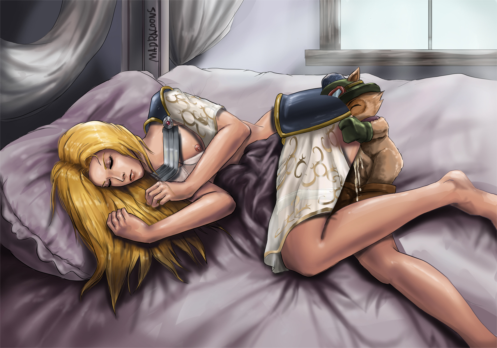 Rule34 – If it exists, there is porn of it / madracoons, luxanna crownguard / 170945