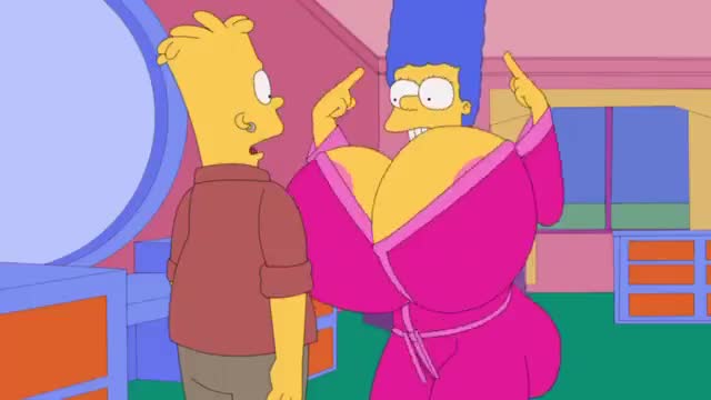 Rule34 – If it exists, there is porn of it / bart simpson, marge simpson / 8668253