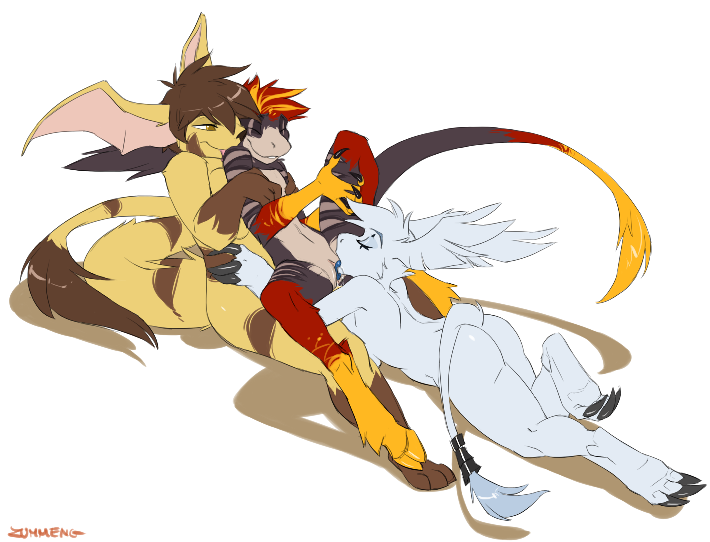 Rule34 – If it exists, there is porn of it / viktria, zummeng, gazimon, original character, rhea snaketail / 171724
