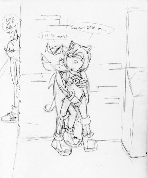 Rule34 – If it exists, there is porn of it / unknown artist, amy rose, shadow the hedgehog, sonic the hedgehog / 172294