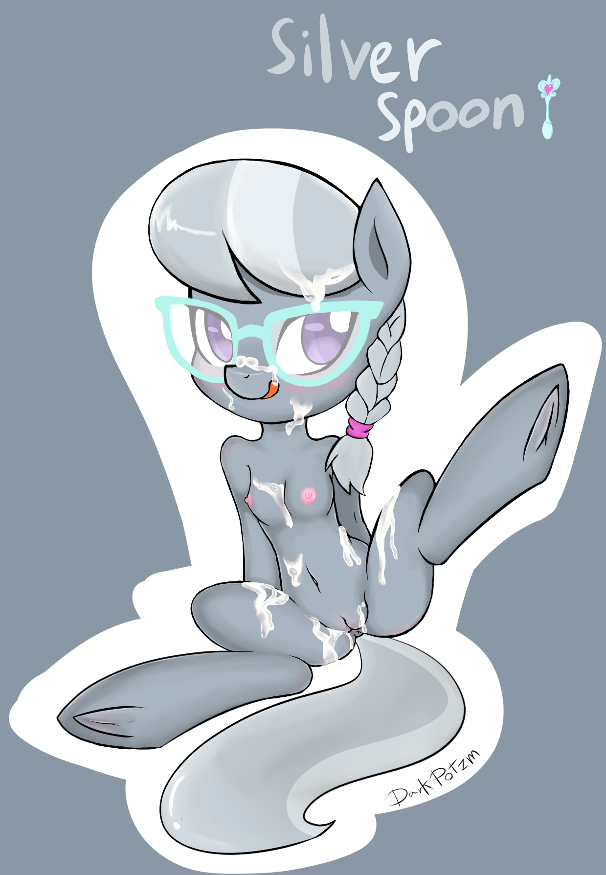 Rule34 – If it exists, there is porn of it / darkpotzm, silver spoon (mlp) / 172502