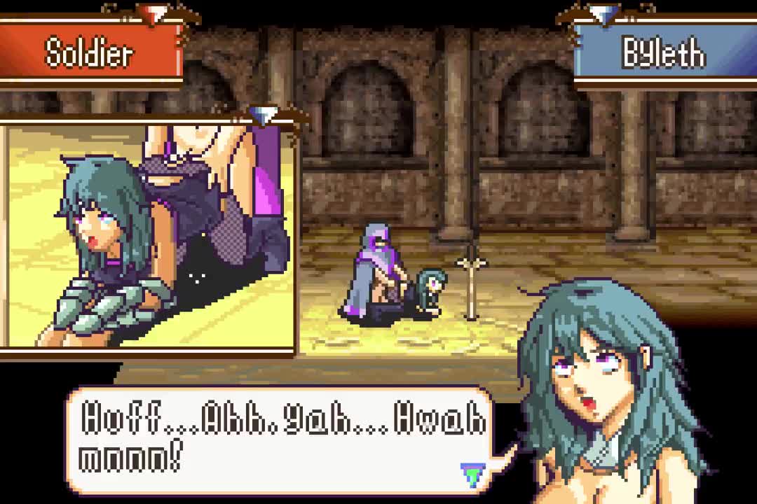 froll, froll (artist), female byleth (fire emblem), fire emblem, nintendo, animated, sound, tagme, video, fire emblem three houses, hypnosis, mind control, oral, penis, pixel art, sex