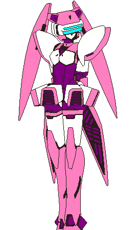 fei-yen, virtual on, lowres, tagme, mecha, no humans, robot, twintails