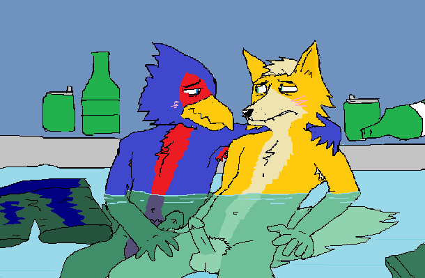 Rule34 – If it exists, there is porn of it / the crappy paint job (artist), falco lombardi, fox mccloud / 173674