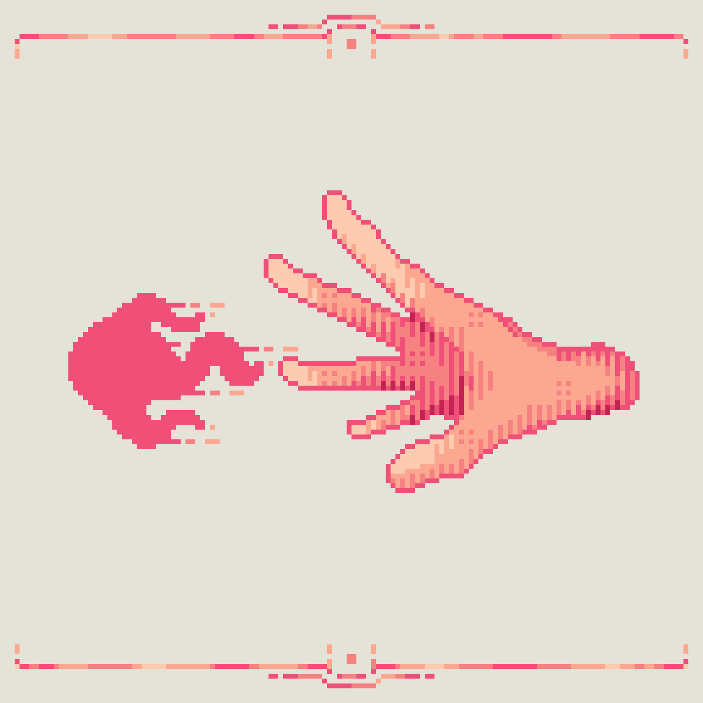 original, highres, 1other, casting spell, close-up, disembodied hand, fire, hand focus, out of frame, outstretched hand, pixel art, solo, ventiquepxl