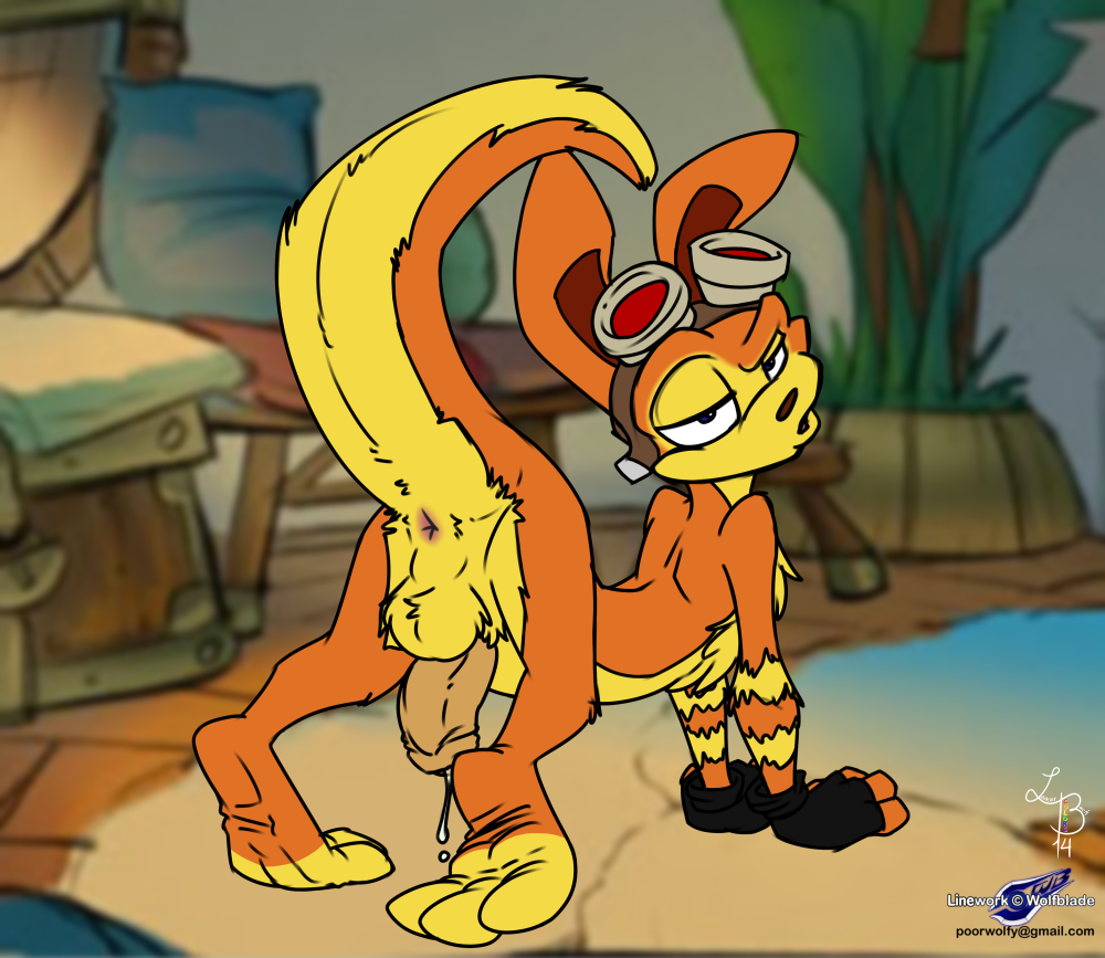 Rule34 – If it exists, there is porn of it / lancer buck (colorist), wolfblade, daxter / 174668