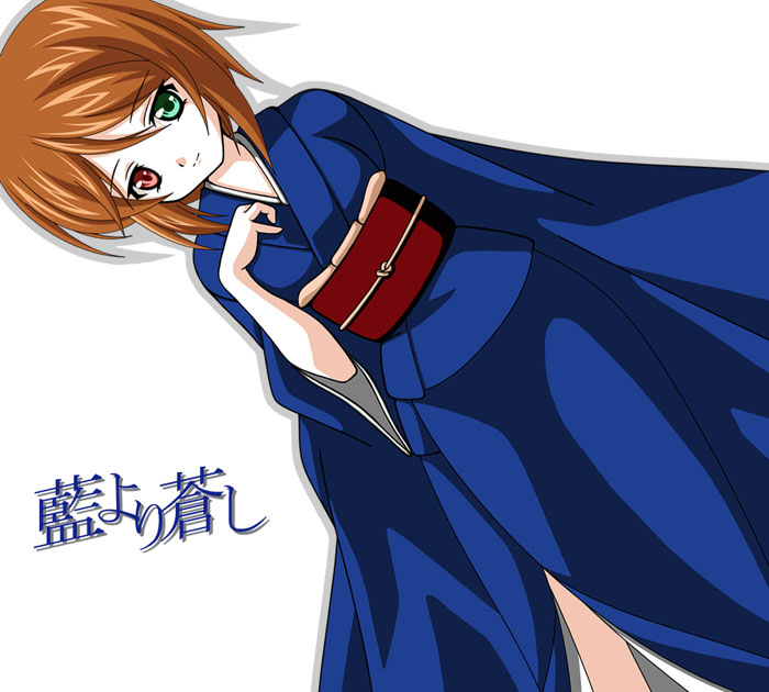 souseiseki, ai yori aoshi, rozen maiden, heterochromia, japanese clothes, kimono, parody, solo
