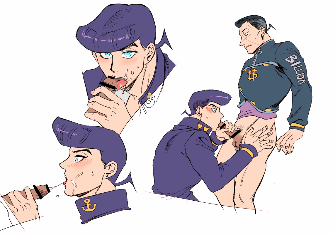 Rule34 – If it exists, there is porn of it / sangon, josuke higashikata, okuyasu nijimura / 174851