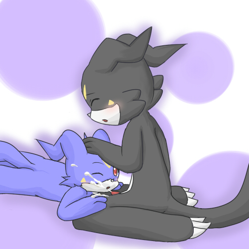 Rule34 – If it exists, there is porn of it / ryodramon, veemon / 175711