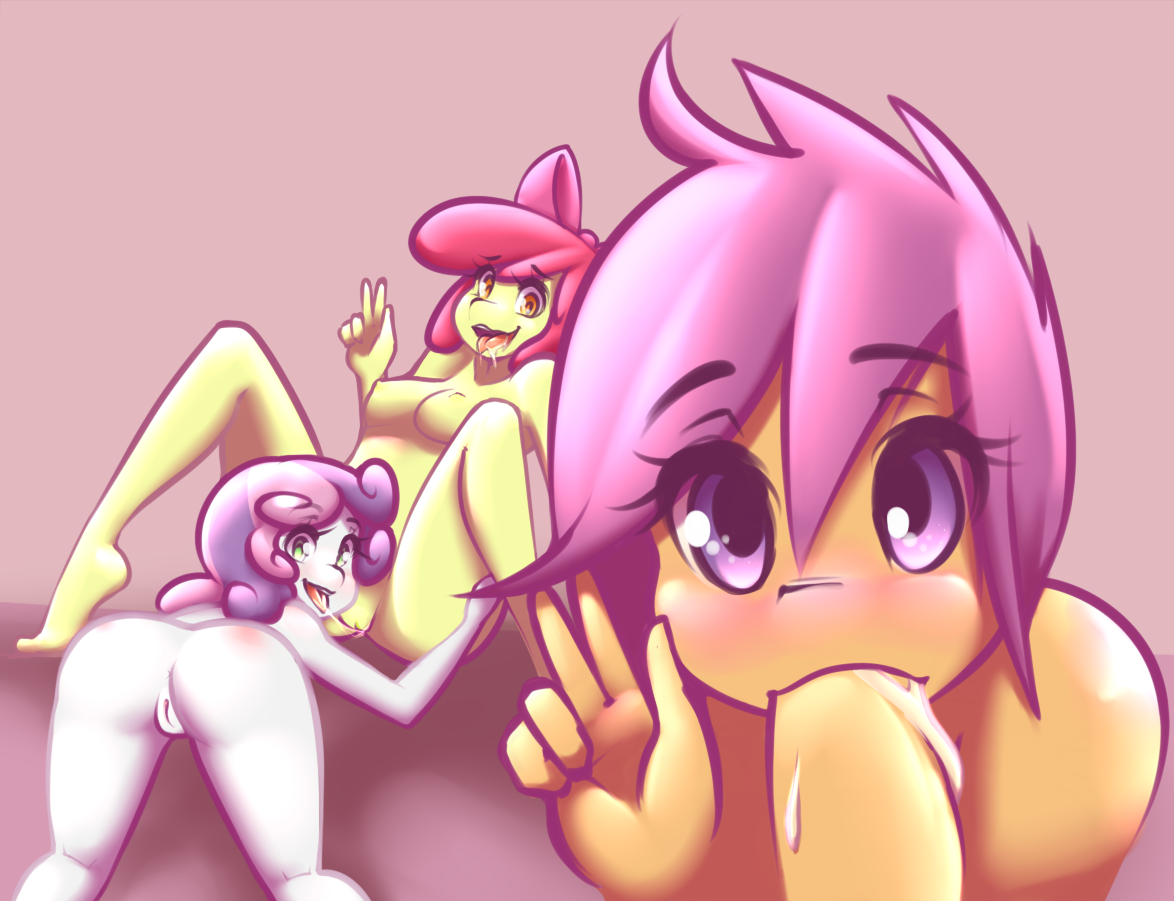 Rule34 – If it exists, there is porn of it / da3rd, apple bloom (mlp), cutie mark crusaders, scootaloo (mlp), sweetie belle (mlp) / 176235
