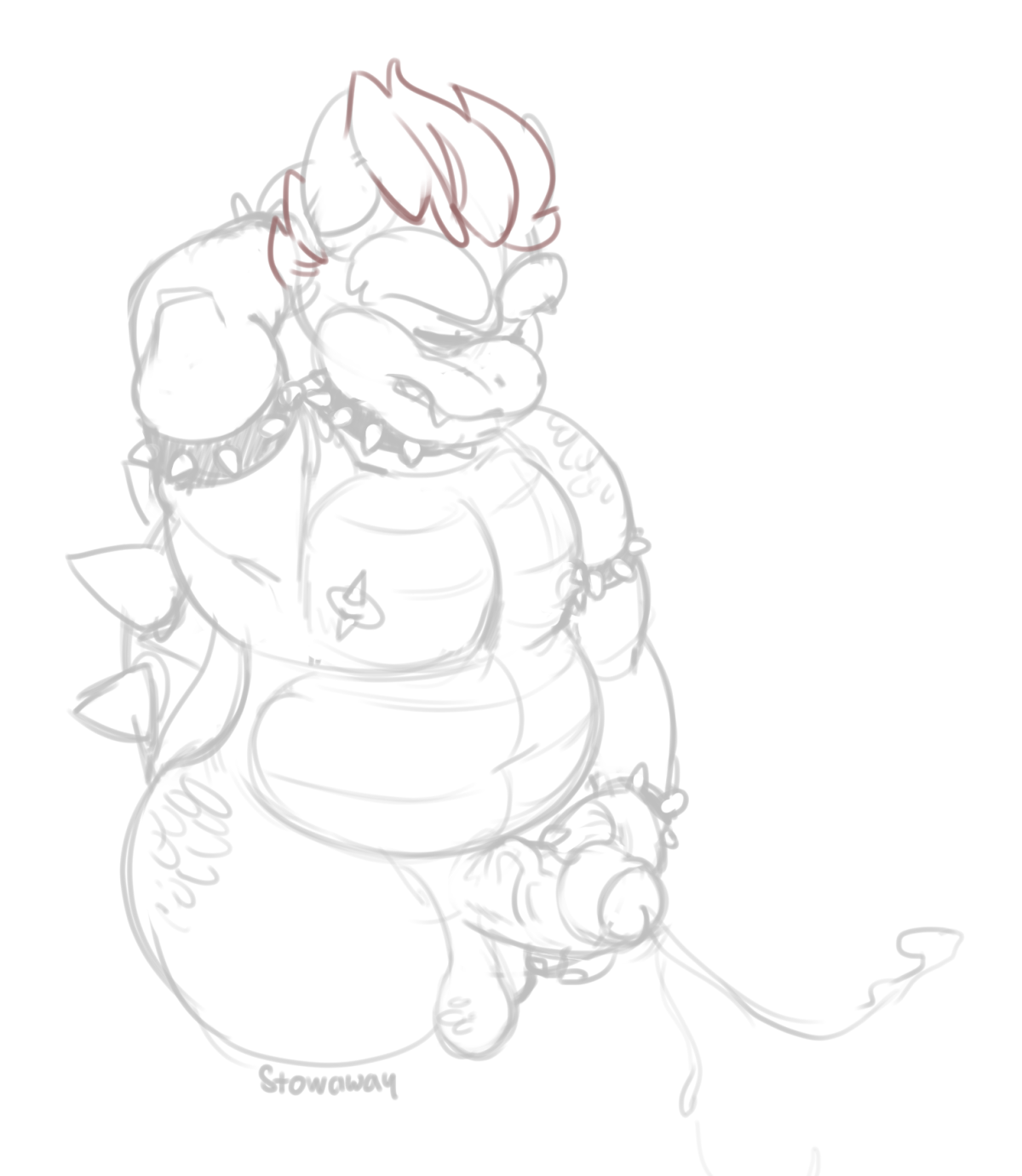 Rule34 – If it exists, there is porn of it / stowaway, bowser, koopa / 176521