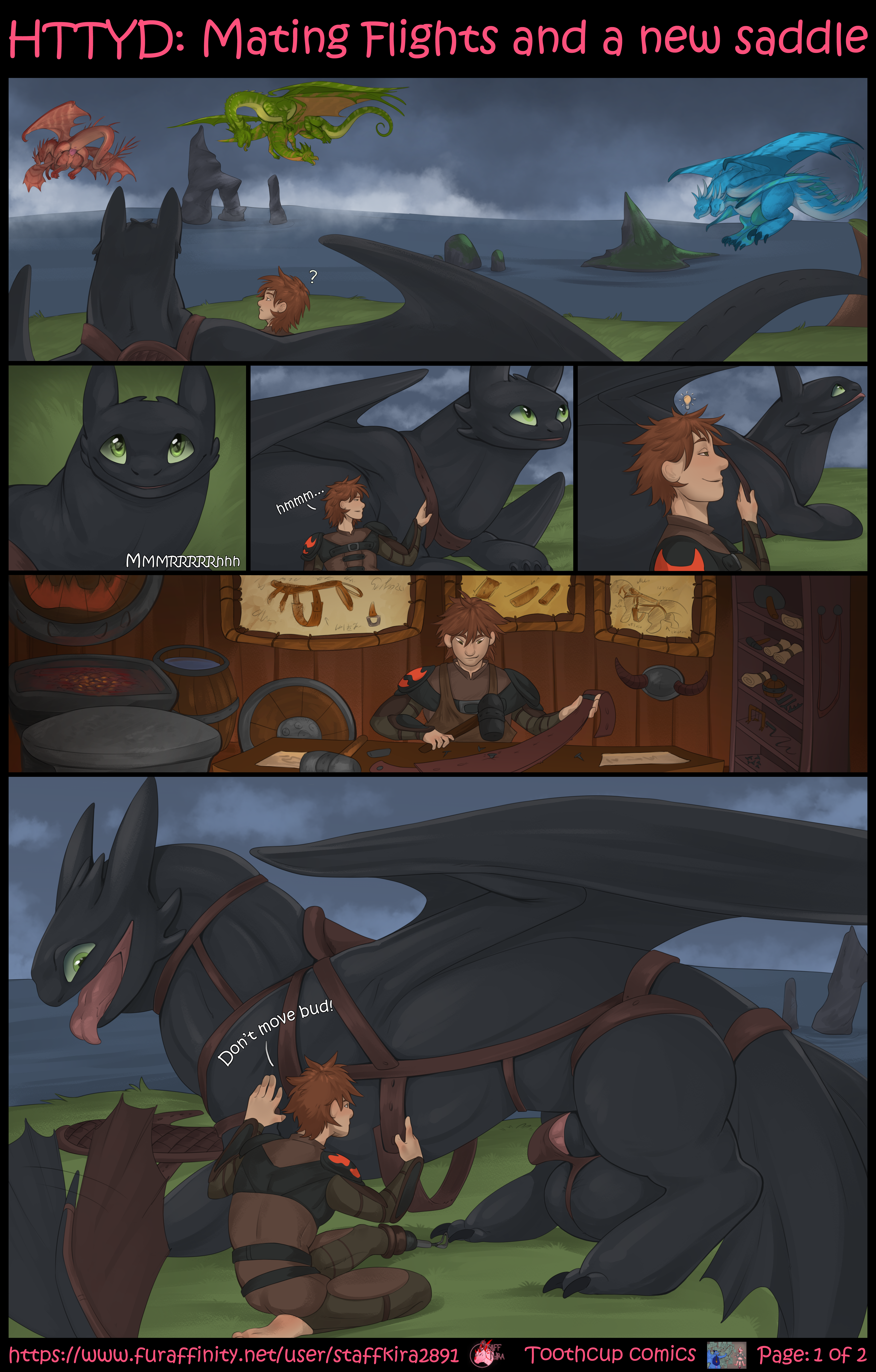 Rule34 – If it exists, there is porn of it / hiccup horrendous haddock iii, staffkira2891, toothless / 8669736